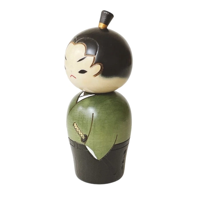 Kokeshi Joven Samurai