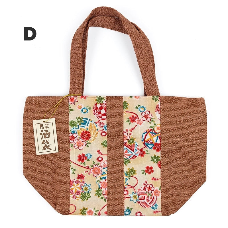 Bolsa de almuerzo estilo japonés - D