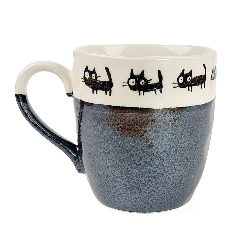Taza japonesa Black Cat
