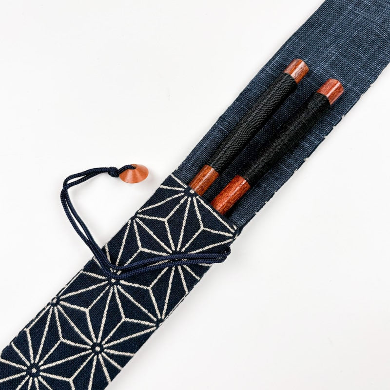 Bolso Asanoha Fan Clutch
