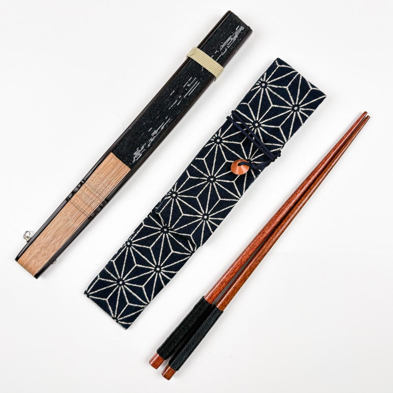 Bolso Asanoha Fan Clutch