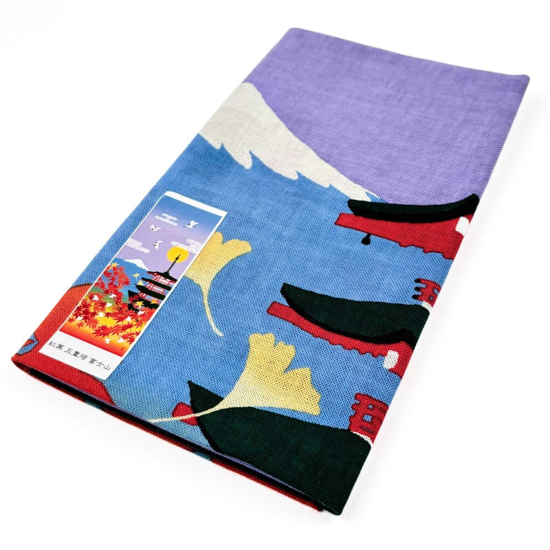 Tenugui japonés de otoño