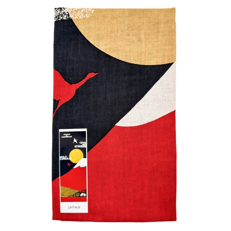 Tenugui japonés rojo Fuji