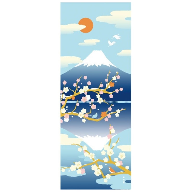 Tenugui japonés Sakasa Fuji