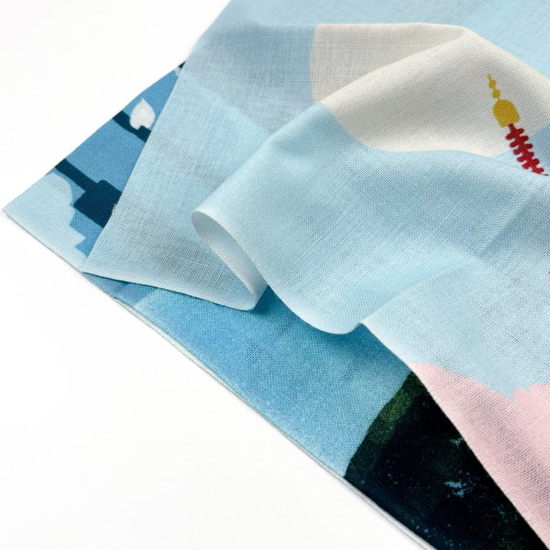 Tenugui Tochoji japonés