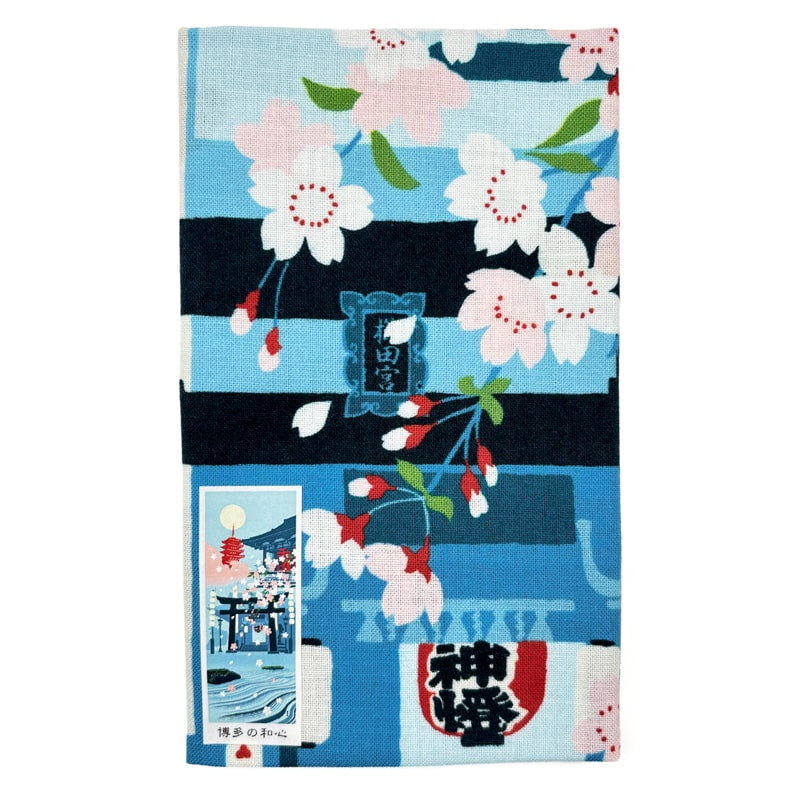 Tenugui Tochoji japonés