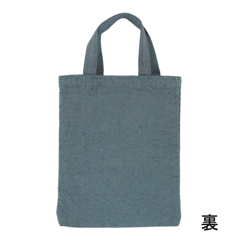 Bolso Tote Gato Japonés Azul