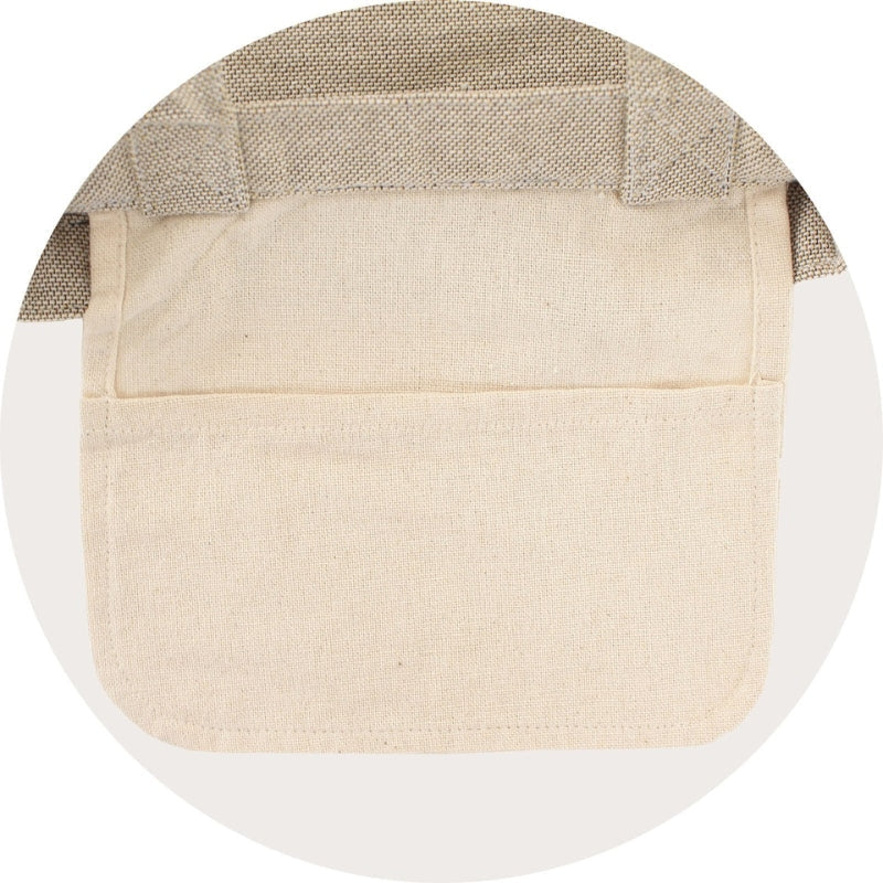 Bolso Tote Gato Japonés Gris