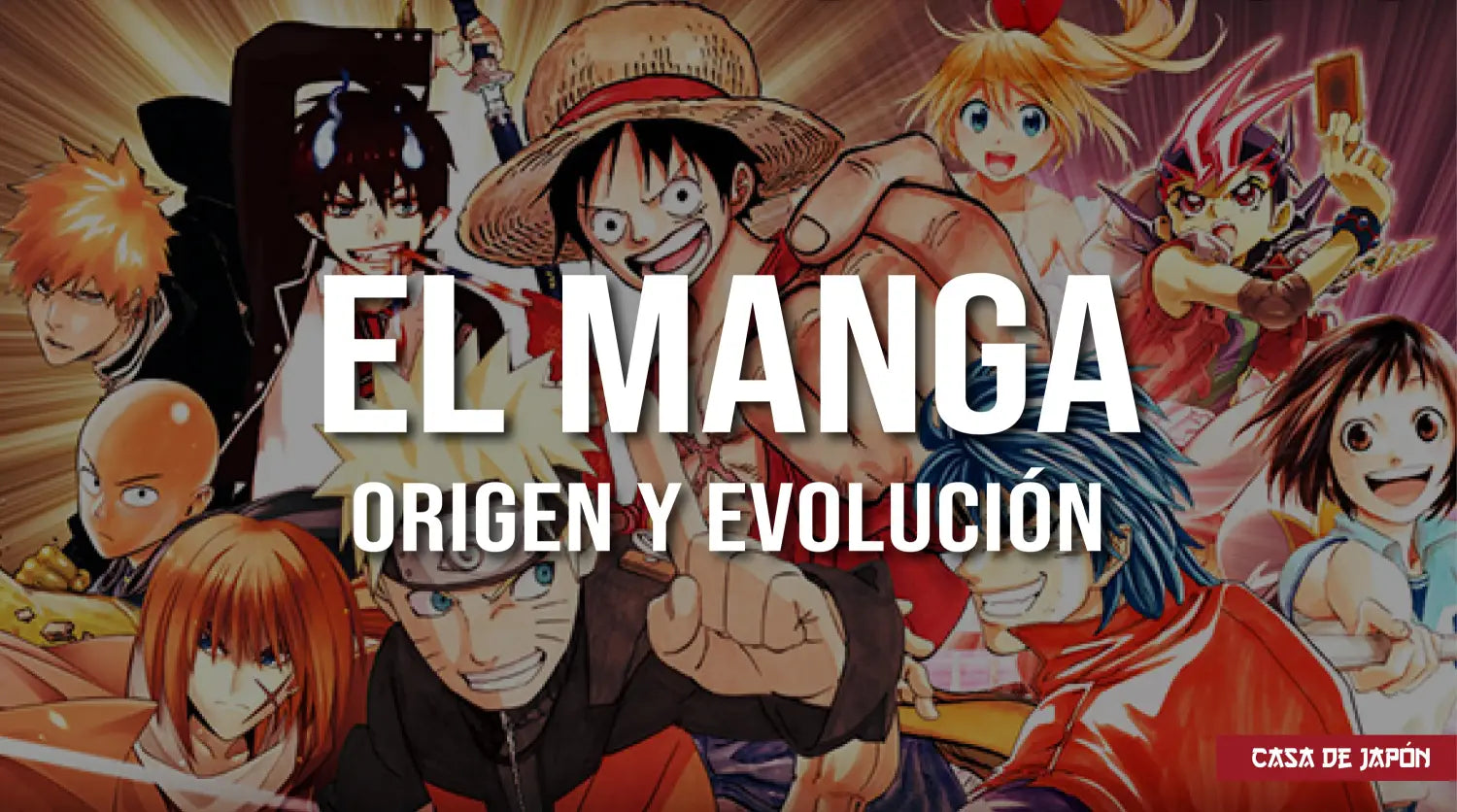 La historia del manga y sus orígenes