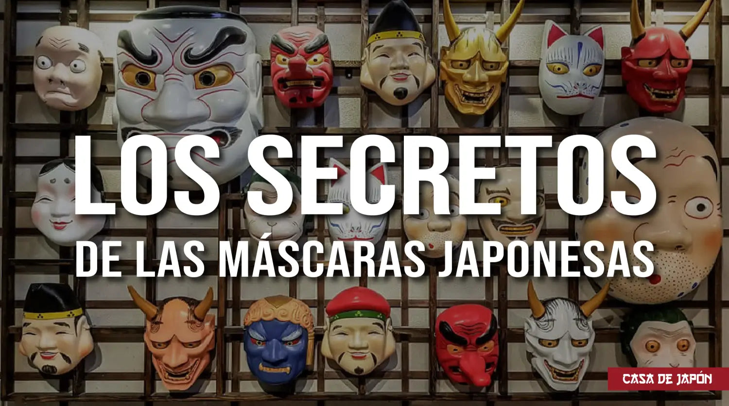 Secretos y significado de las máscaras japonesas