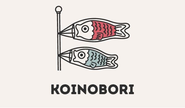 Koinobori - Banderas - Cometas de Carpa Koi