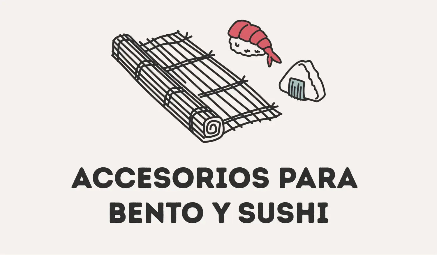 Accesorios para Bento y Sushi