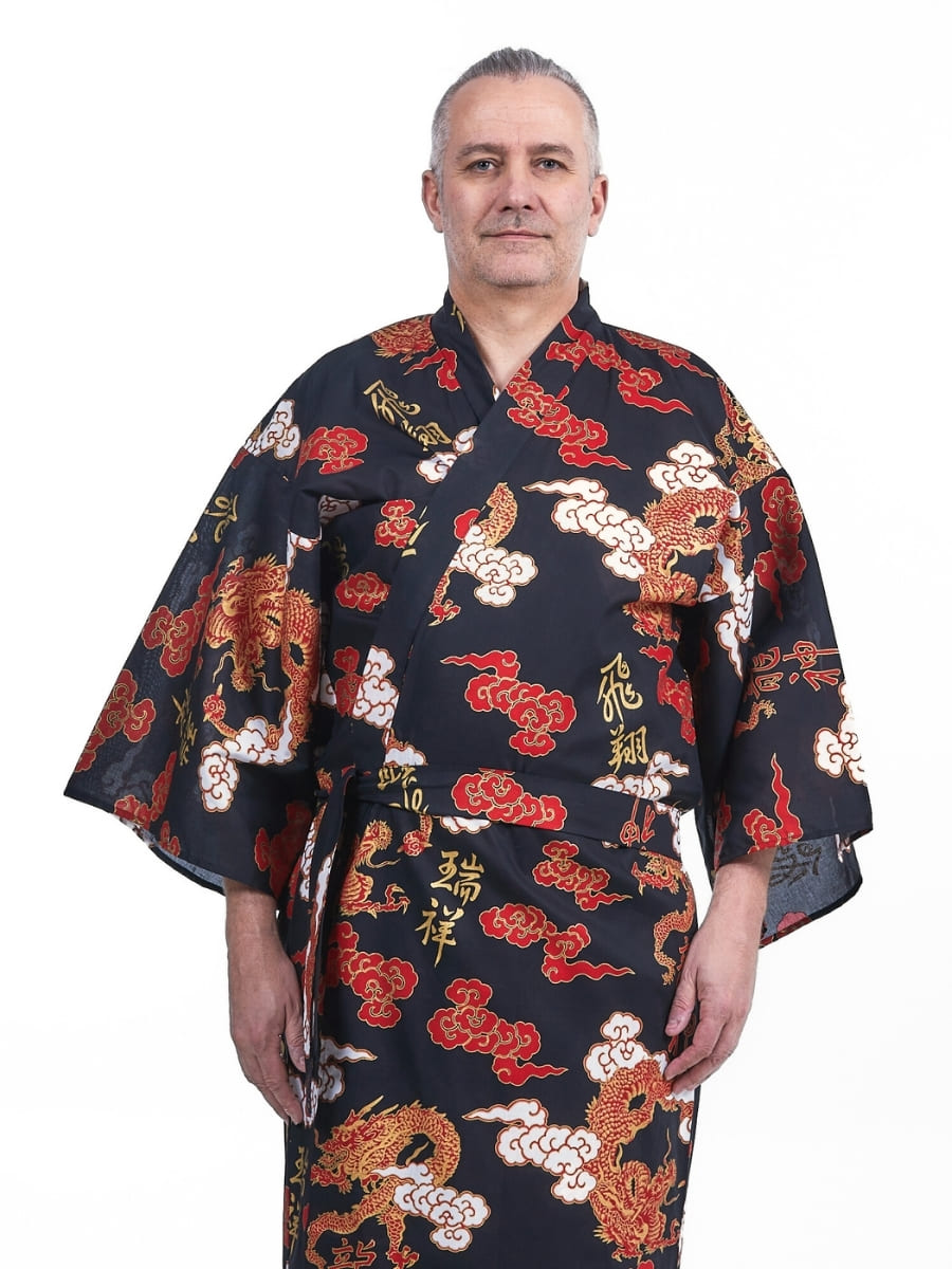 Yukata Kimono Ryū to Kumo Hombre