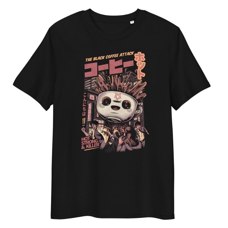 Camiseta Japonesa Black Coffee