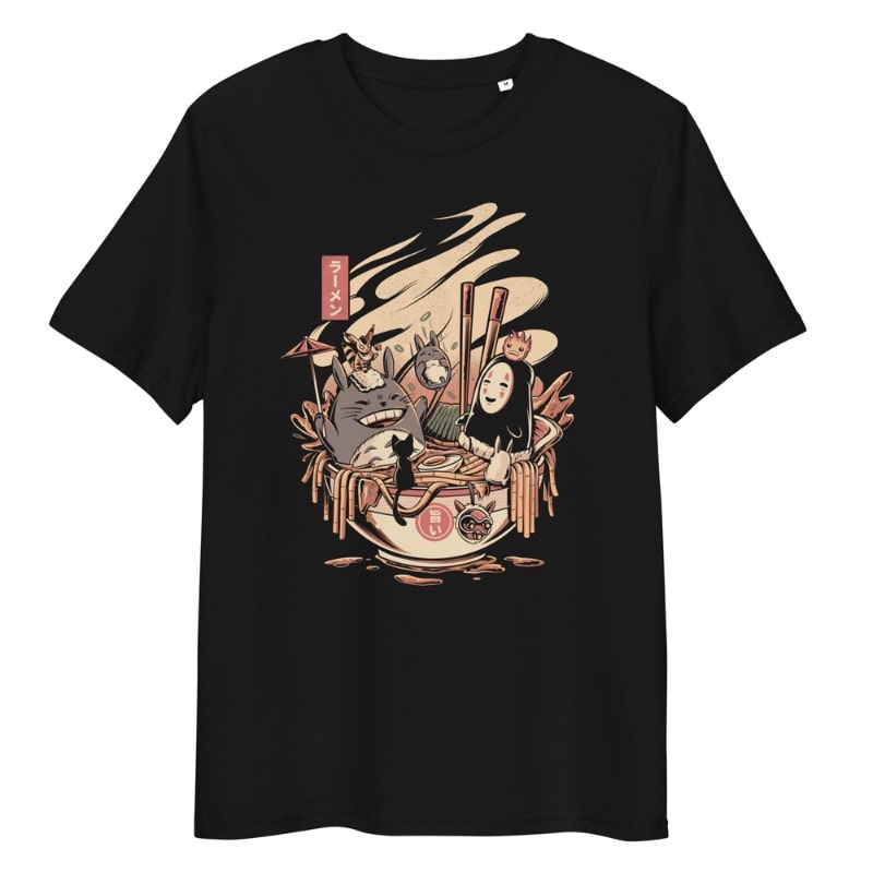 Camiseta Japonesa Ghibli Ramen