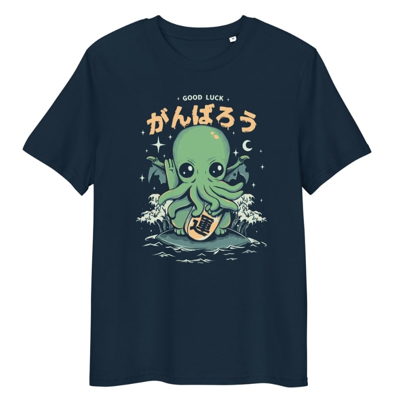 Camiseta Japonesa Buena Suerte