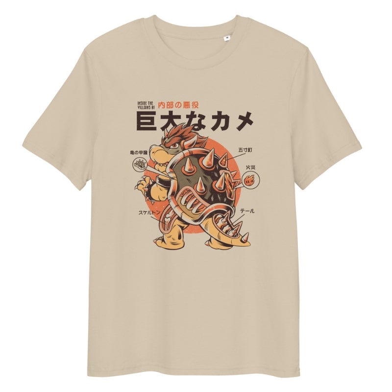 Camiseta Japonesa Bowser