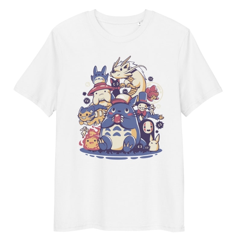 Camiseta Japonesa Dibujos Animados