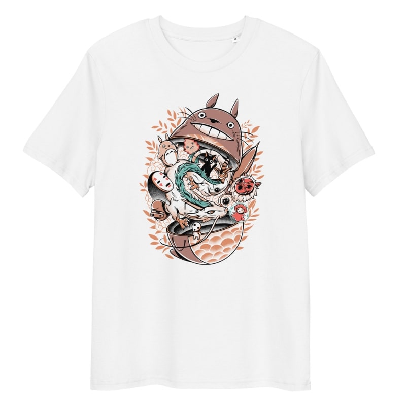 Camiseta Japonesa Studio Ghibli