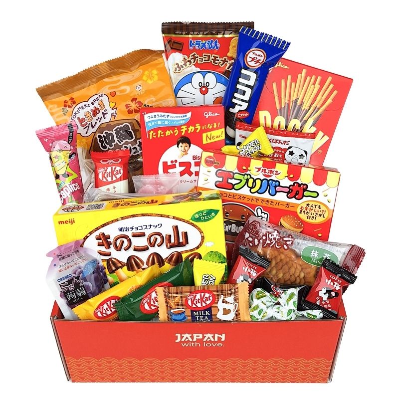 Caja de Snacks Japoneses XXL