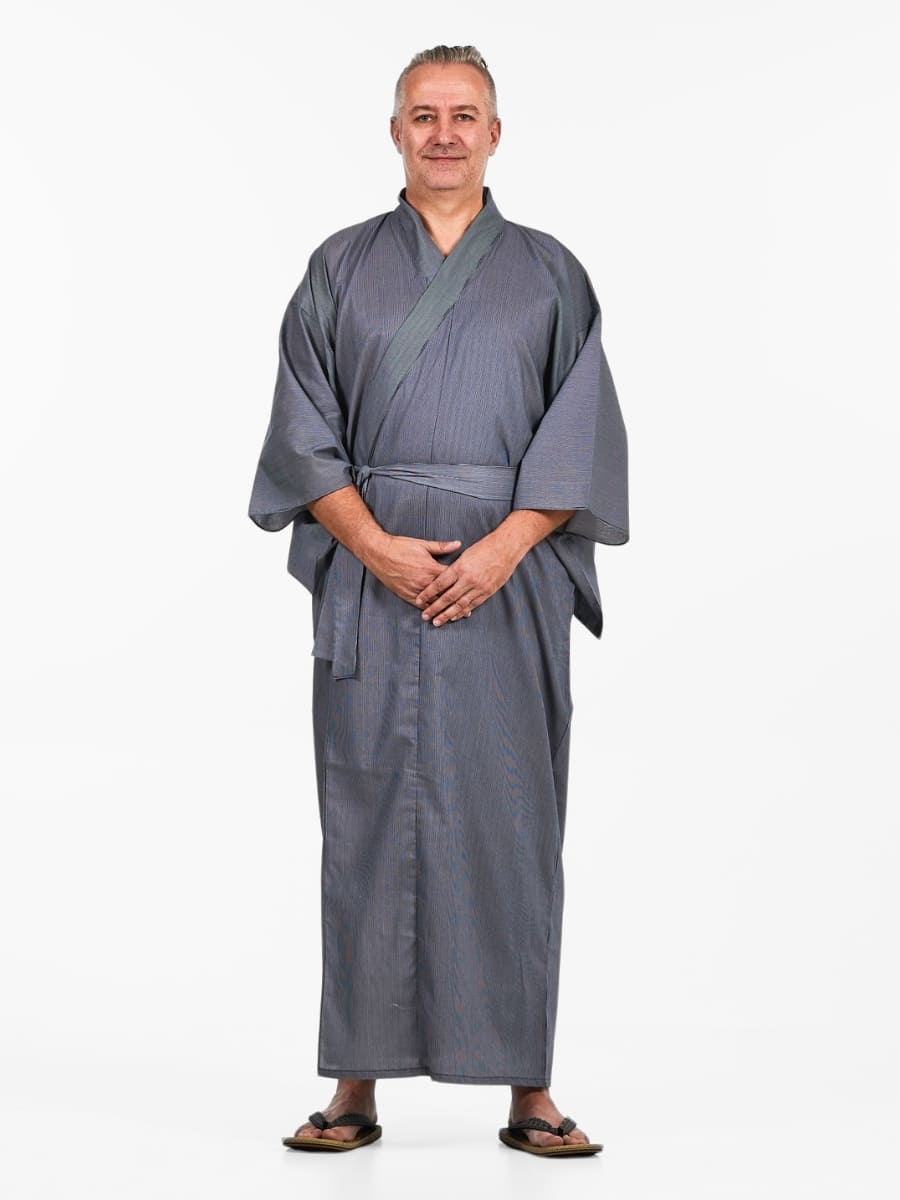 Kimono Yukata Rayas Hombre