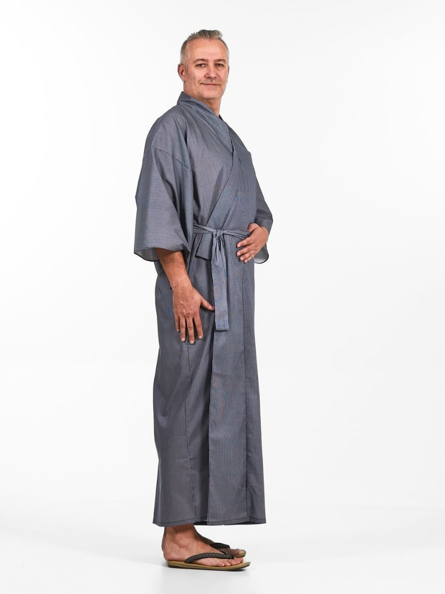 Kimono Yukata Rayas Hombre