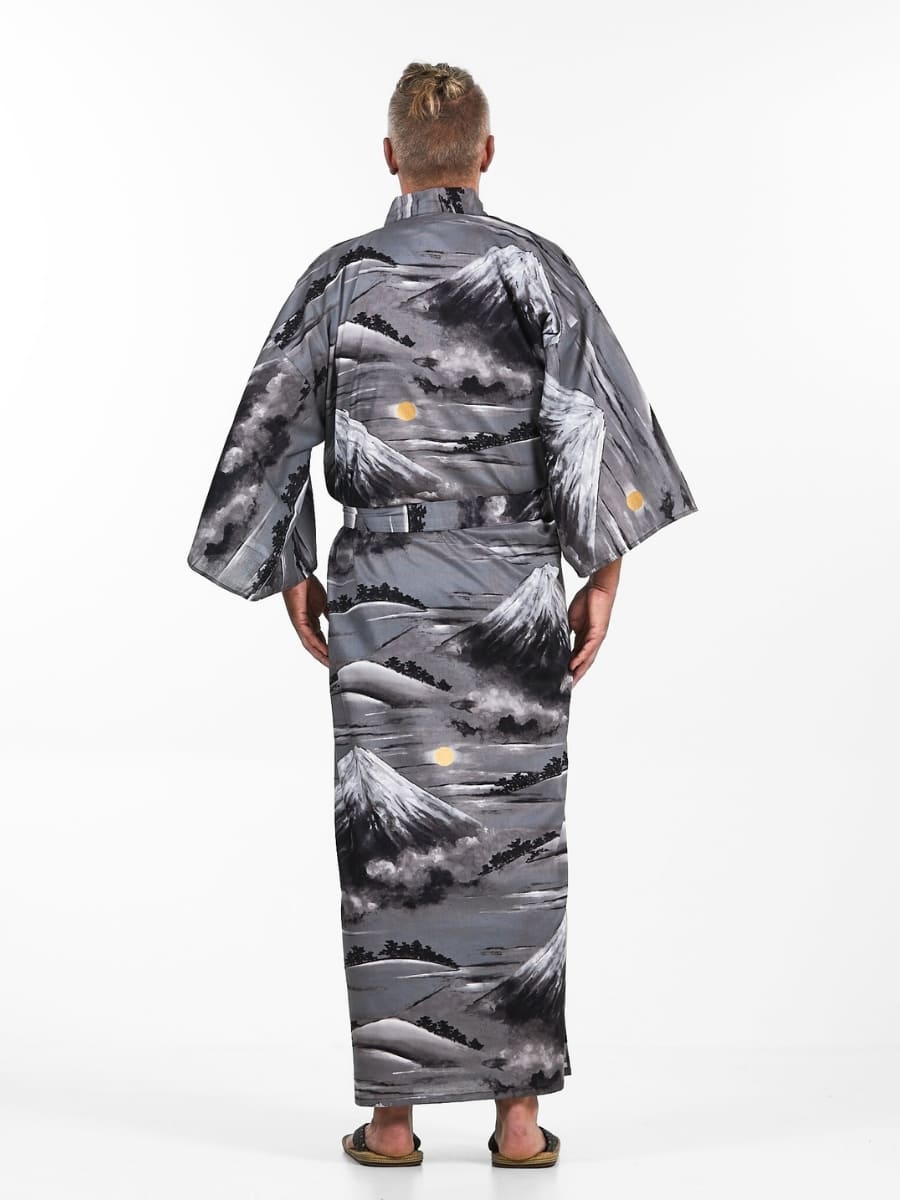 Kimono Yukata Monte Fuji Hombre