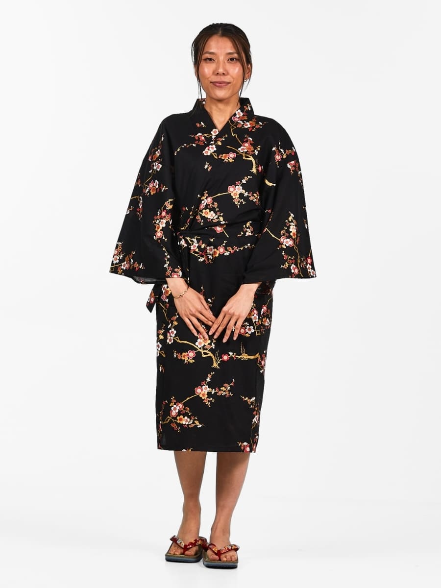 Kimono Happi Ōgonbai Mujer