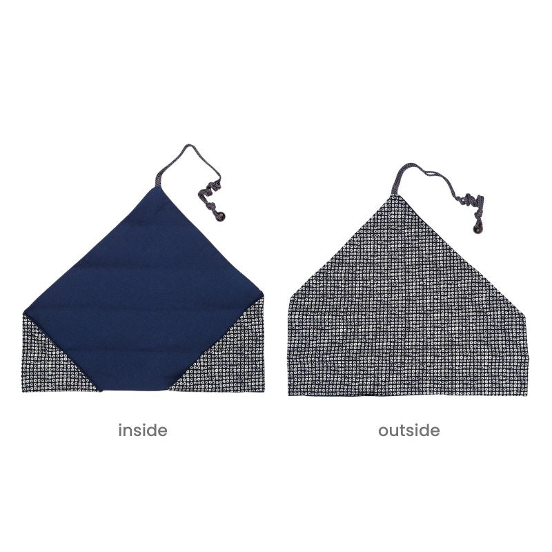 Funda Azul para Palillos Japoneses Kanoko