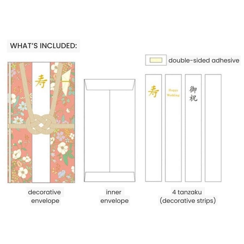 Sobre Japonés Shugi-bukuro Rosa Flores