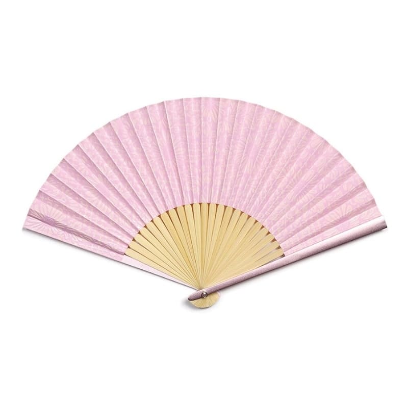 Abanico Japonés Margarita Rosa