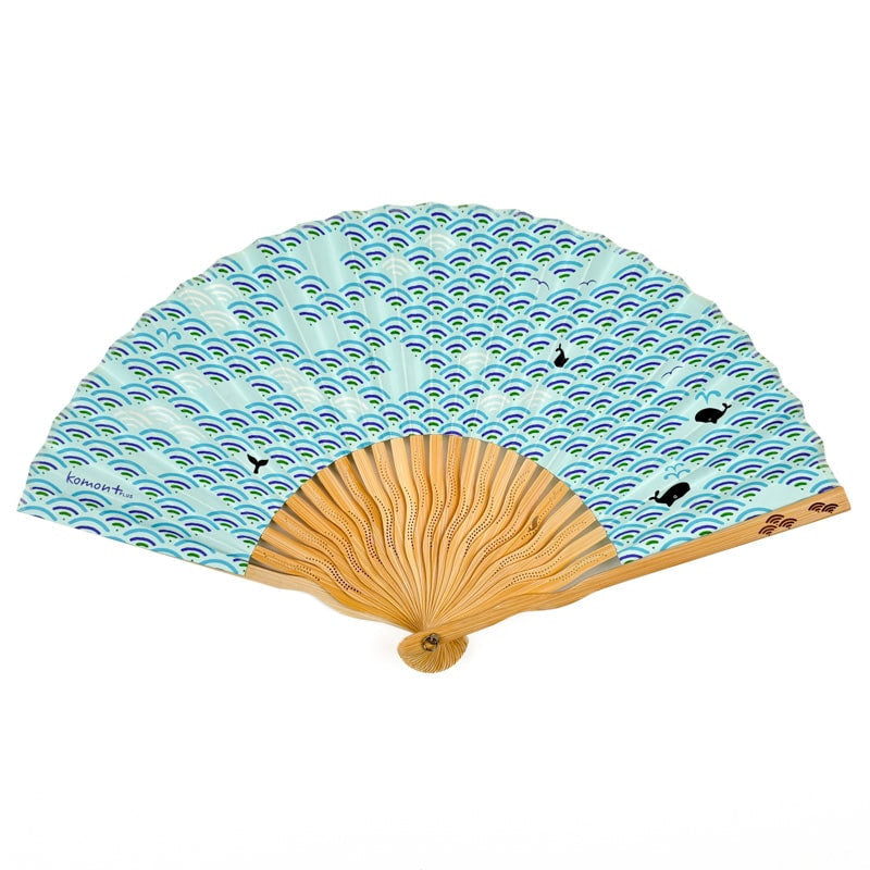 Abanico Japonés Seigaiha