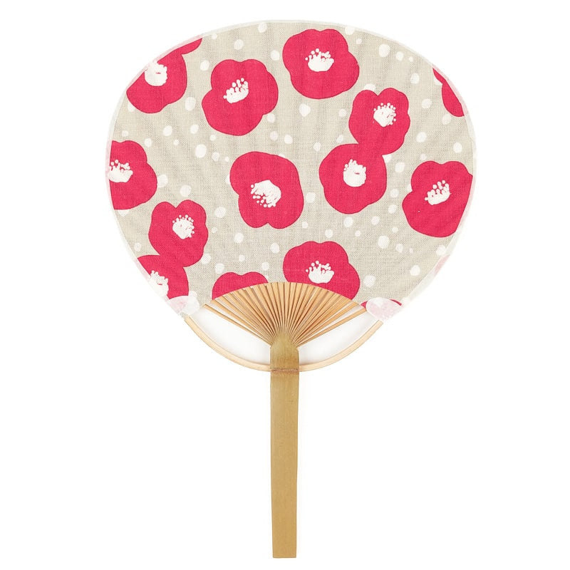 Abanico Pai Pai Camelias Uchiwa