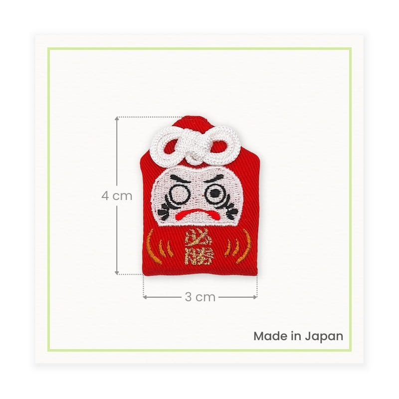 Amuleto Omamori Daruma de la Victoria