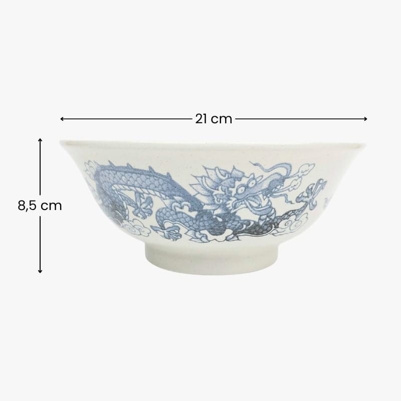 Cuenco Japonés para Ramen Blanco