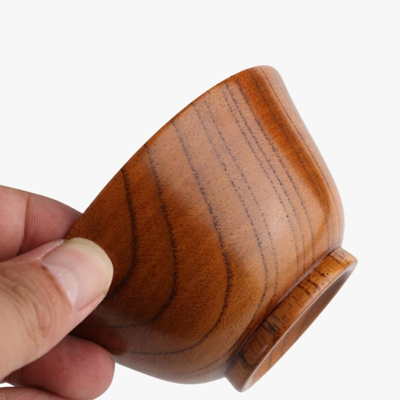 Cuenco japonés de madera Urushi