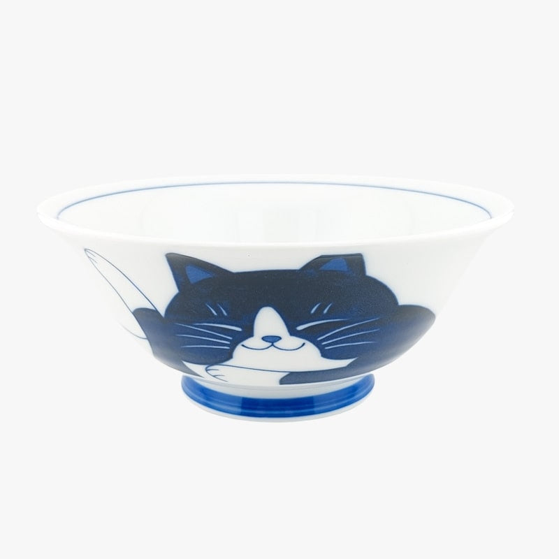 Cuenco japonés Gato azul