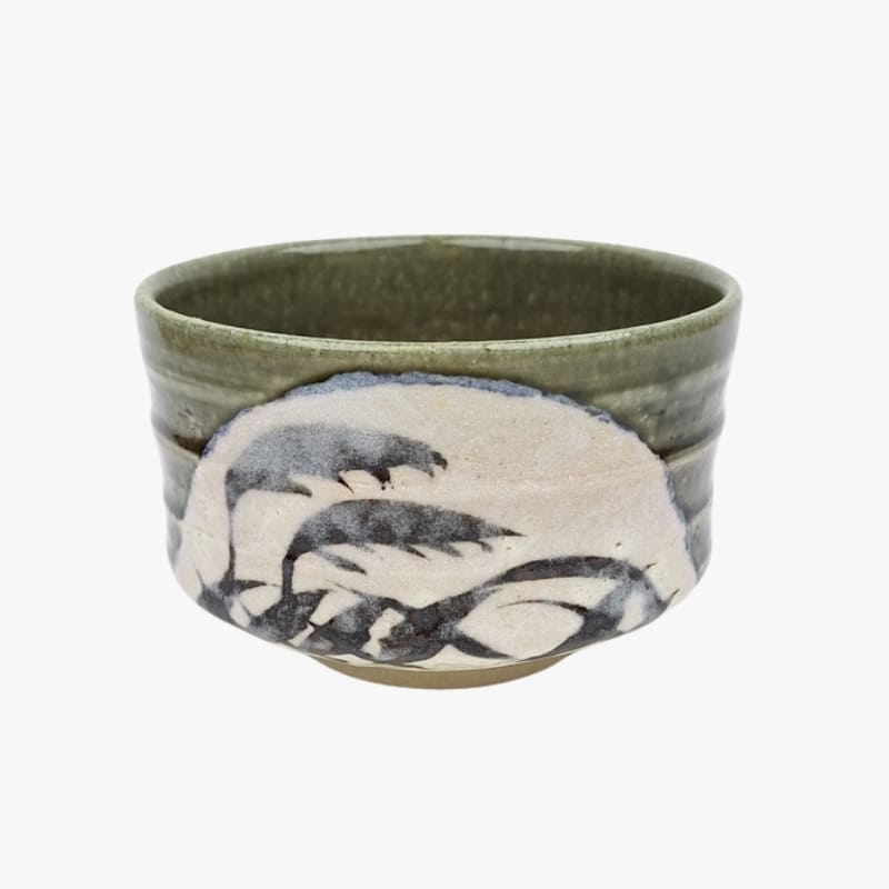 Bol Japonés Matcha Oribe Ashi