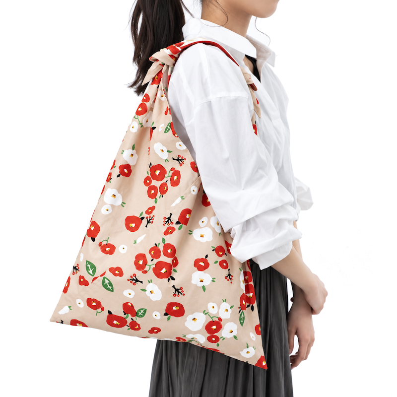 Bolsa Furoshiki Japonesa - Camelia