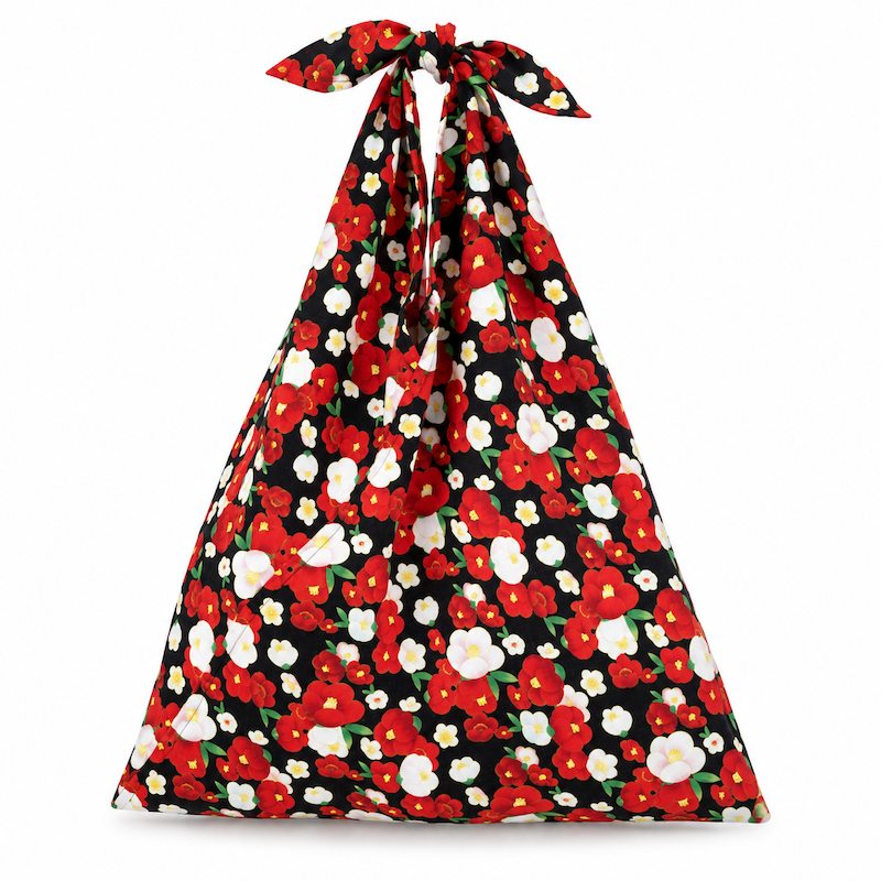 Bolsa Furoshiki Japonesa - Tsubaki