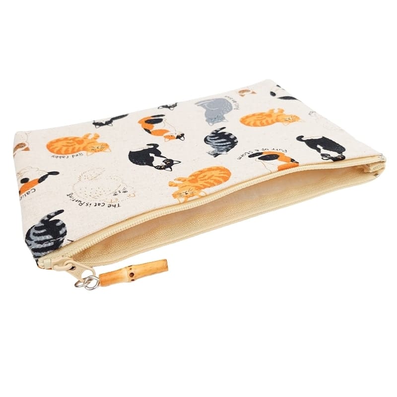 Bolso de Mano Japonés Gatos