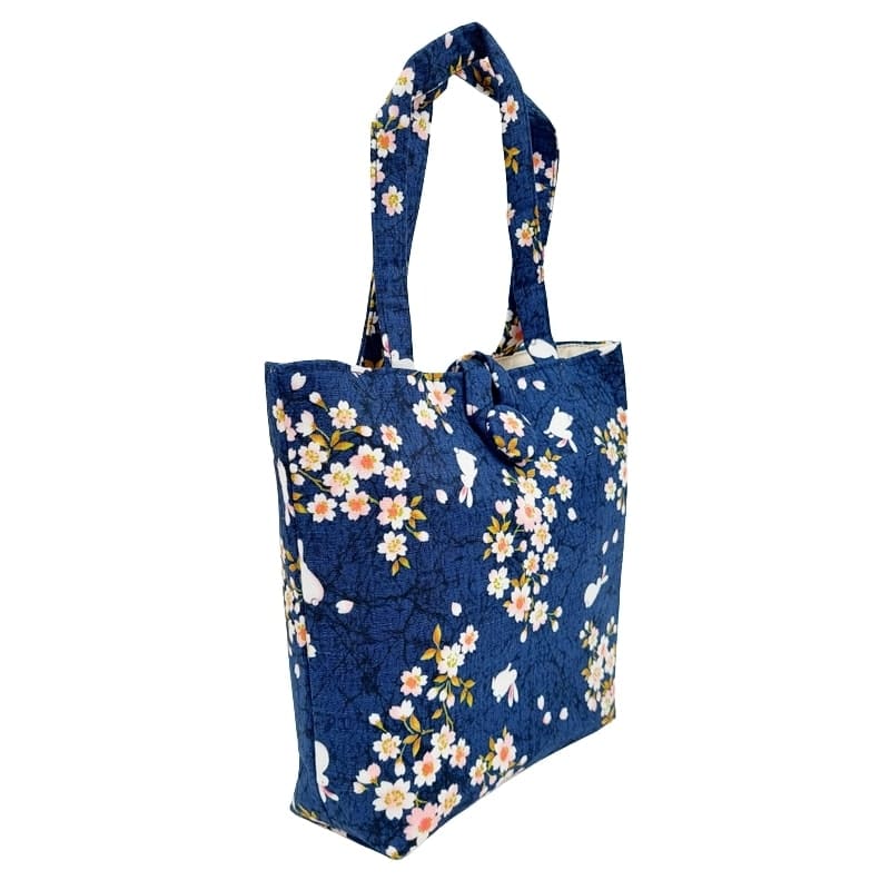 Bolso Japonés Usagi Sakura Azul
