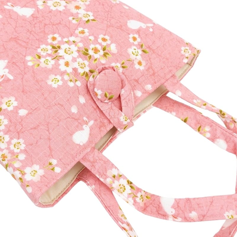 Bolso Japonés Usagi Sakura Rosa
