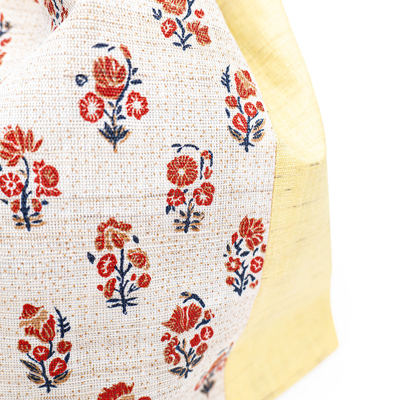 Bolso Kinchaku Japonés de Lino Sarasa