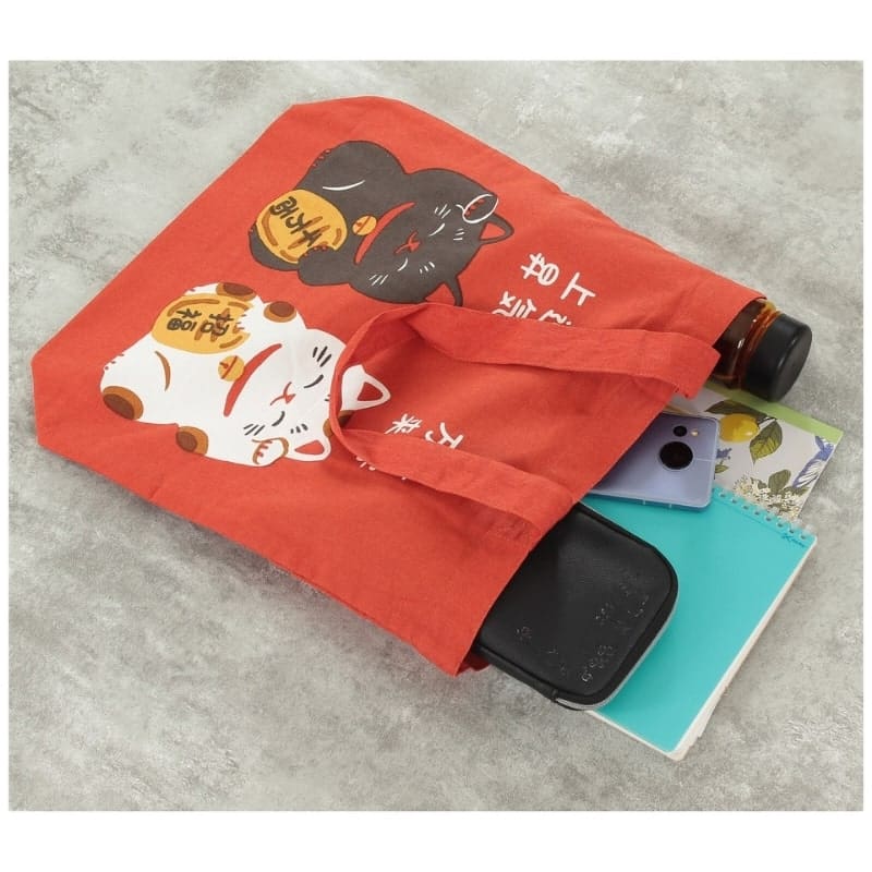 Bolso Maneki Neko Shōfuku Rojo
