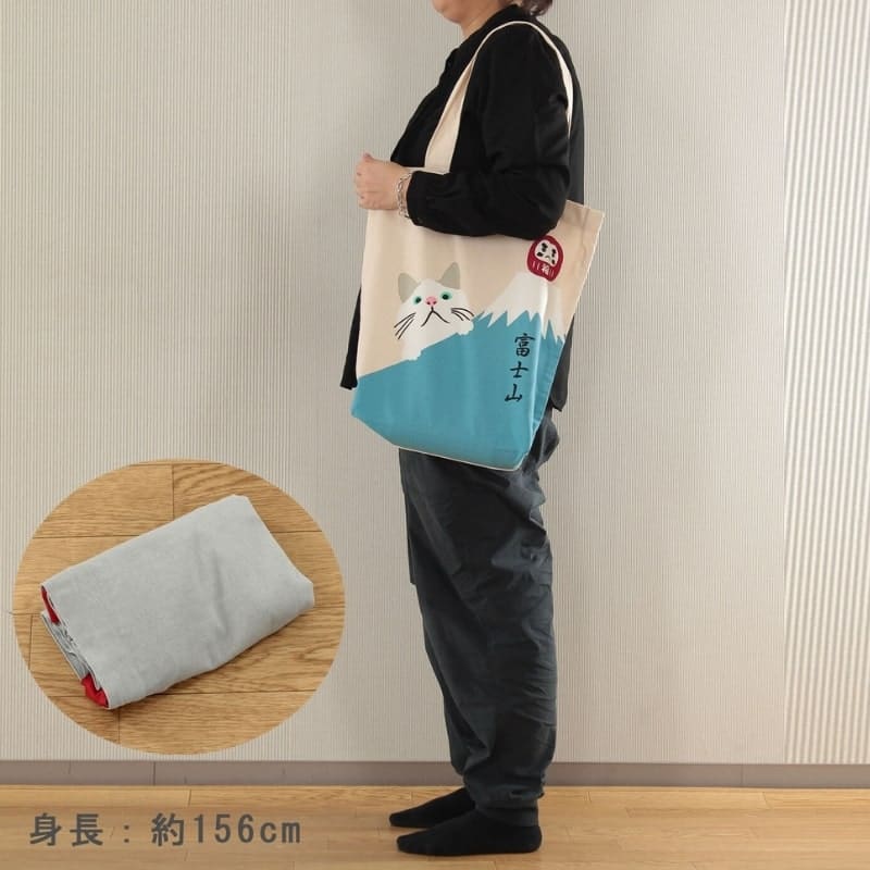 Bolso Tote Fuji Neko Daruma