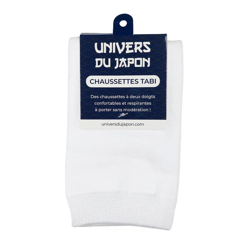 Calcetines de Algodón Tabi Blanco / EU 37-43