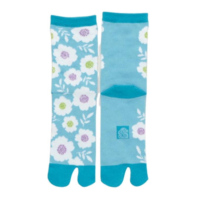 Calcetines Japoneses Flores EU 36-40