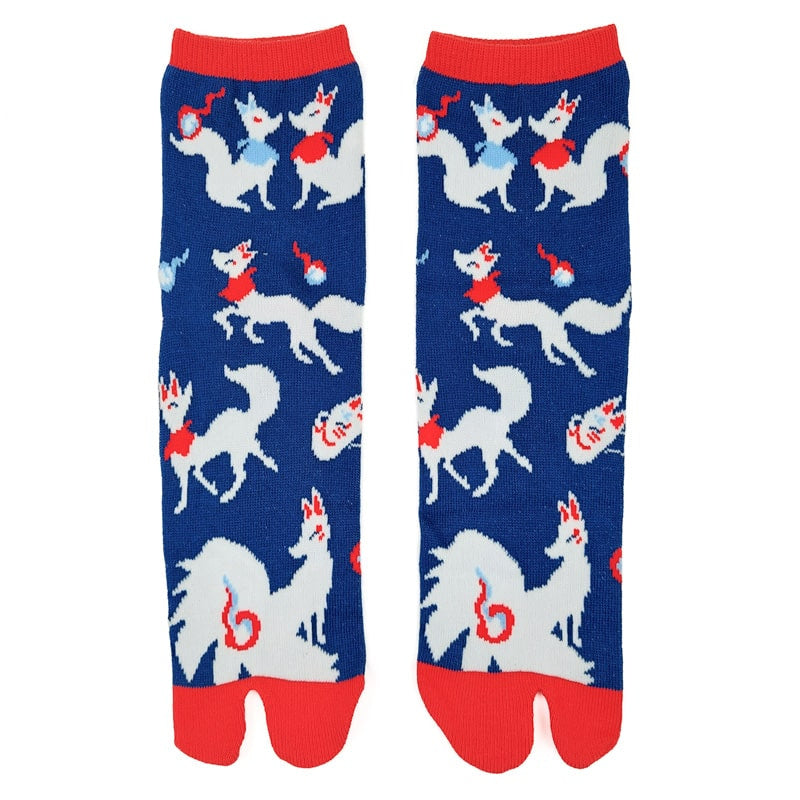 Calcetines Japoneses Kitsune EU 35-39