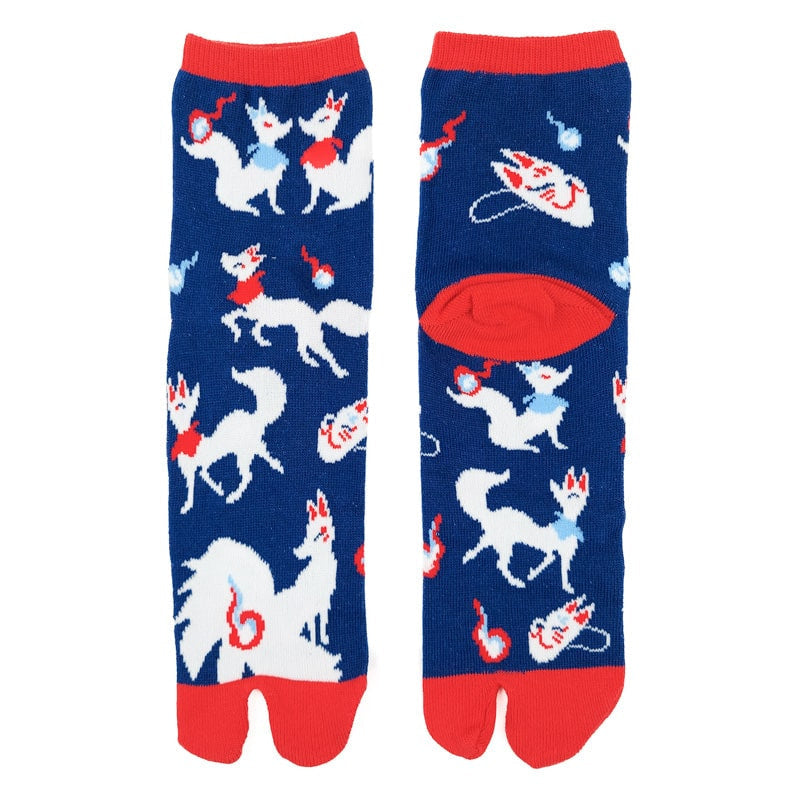Calcetines Japoneses Kitsune EU 35-39